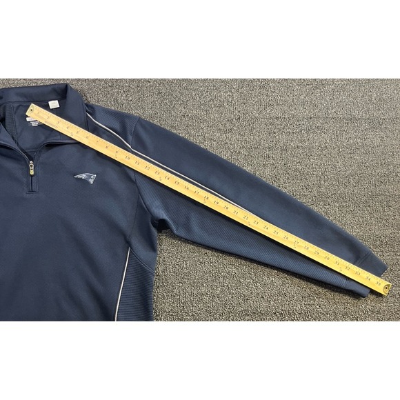 New England Patriots Cutter & Buck Pullover Men's L DryTec Long Sleeve - Picture 9 of 10